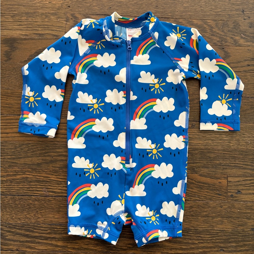 Hanna Andersson swimsuit, 12-18mos
